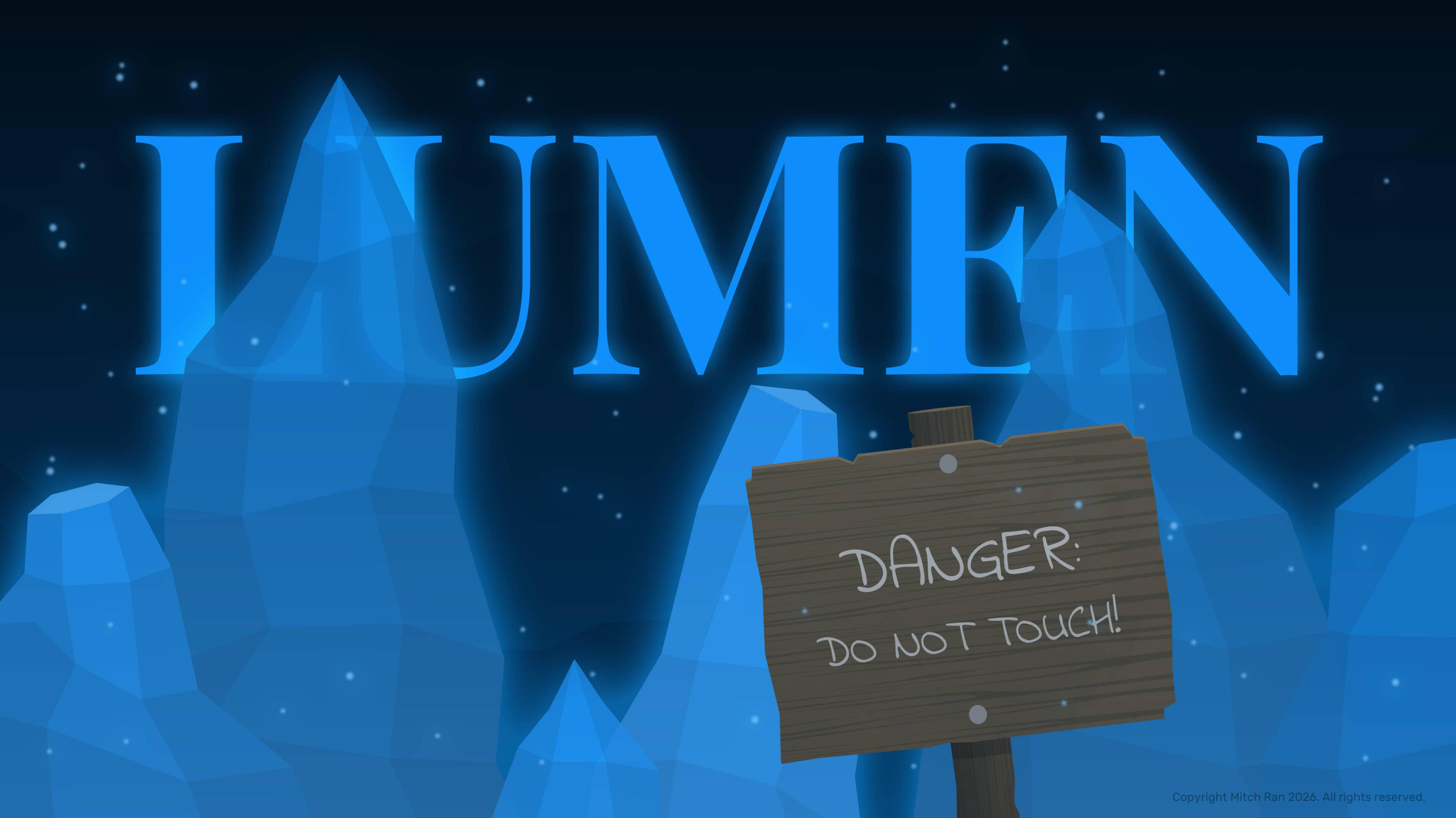 Lumen crystals, with a warning sign in Alice Shelton's handwriting. Lumen crystals, with a warning sign in Alice Shelton's handwriting.